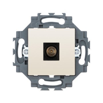 Coaxiale tv-aansluiting (5-2400 MHz), bescherming klasse A - mannelijke IEC-connector Ø 9,5mm