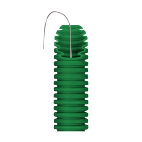 conduit cintrable moyen icta autorétractable - ø 40mm - avec tire-fils - vert