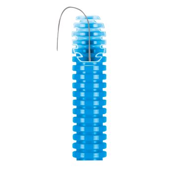 Tubo dobrável médio azul - PVC Tubo dobrável médio azul - PVC
