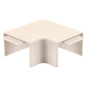 nf - installationkanale aus pvc - flachwinkel - 25x40 - weiss ral9010