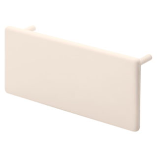 NF - PVC SILL-TYPE TRUNKING - END COVER - 60x30 - WHITE RAL9010