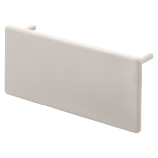 NF - PVC SILL-TYPE TRUNKING - END COVER - 90x60 - GREY RAL7035