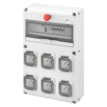 Coffret étanche Q-DIN 14 ASC - IP65 Coffret étanche Q-DIN 14 ASC - IP65