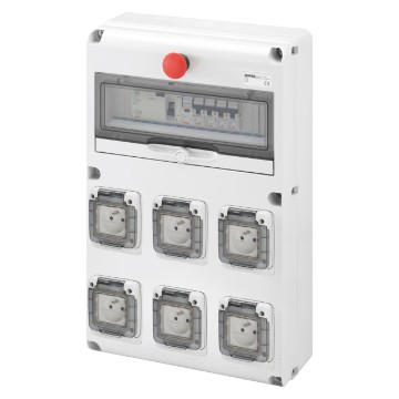 Coffret étanche Q-DIN 14 ASC - IP65 Coffret étanche Q-DIN 14 ASC - IP65