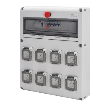 Coffret étanche Q-DIN 20 ASC - IP65 Coffret étanche Q-DIN 20 ASC - IP65