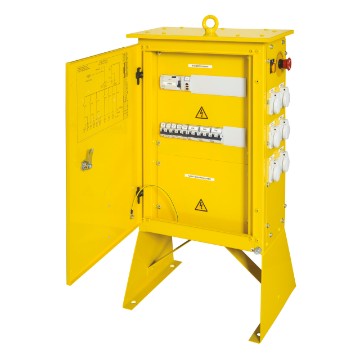 Armoire de distribution tri+neutre 400 V - IP44 montée sur pied Armoire de distribution tri+neutre 400 V - IP44 montée sur pied