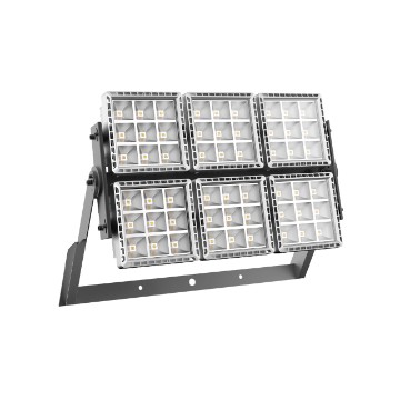 Projecteur haute puissance en aluminium moulé - 6 modules - Équivalent à 1000 W MT - IP66 - Classe I
