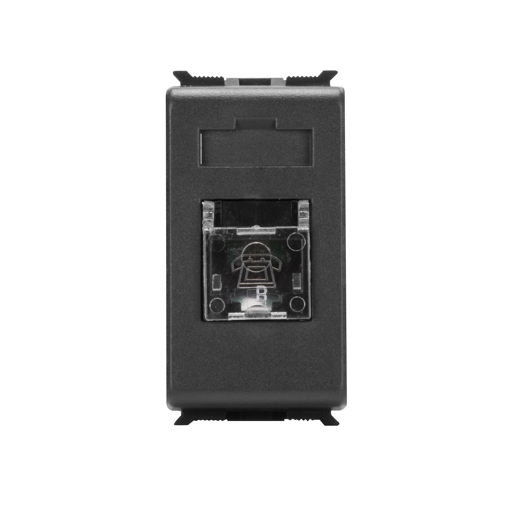 Schneider Electric GGBL7051 - Presa telefonica con bordo quadrato Lisse