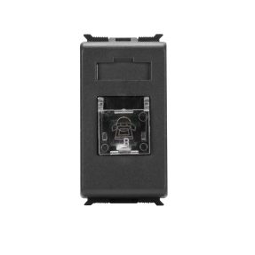 base telefónica - rj11 - 2 pares - par trenzado - bornes con tornillo - 1 módulo - playbus