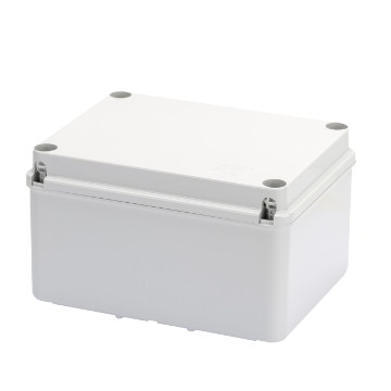 Caja para aparatos sistema de 3 plazas estaño gris RAL 7035 IP55 GW27043 Gewiss