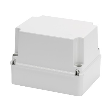 Caja para aparatos sistema de 3 plazas estaño gris RAL 7035 IP55 GW27043 Gewiss