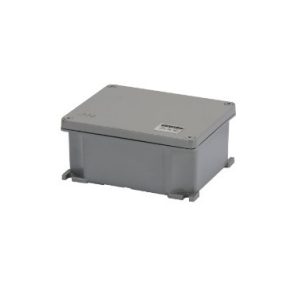 JUNCTION BOX IN DIE-CAST ALUMINIUM - PAINTED - METALLIC GREY - 128X103X57 - IP66