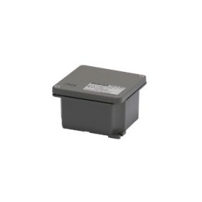 JUNCTION BOX IN DIE-CAST ALUMINIUM - PAINTED GREY RAL 7037 - 91X91X54