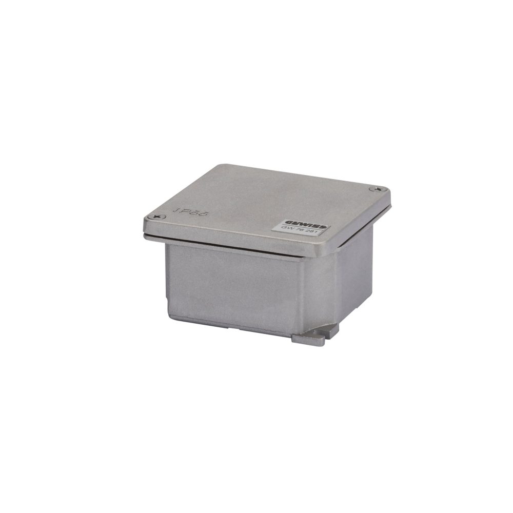  boîte de dérivation - en alluminum moulé sous pression - non peinte - 91x91x54 - ip66