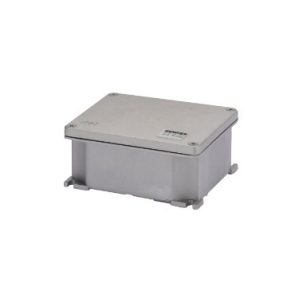 JUNCTION BOX IN DIE-CAST ALUMINIUM - UNPAINTED - 128X103X57 - IP66