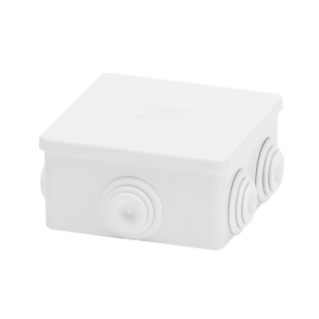 JUNCTION BOX+C.GLANDS 80X80X40 IP44