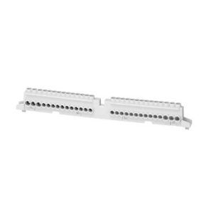 MORSETTIERA A VITE E/O SCATTO - 80A - IP20 - UNIPOLARE - POLO 1 N/T (3X16)+(29X10)