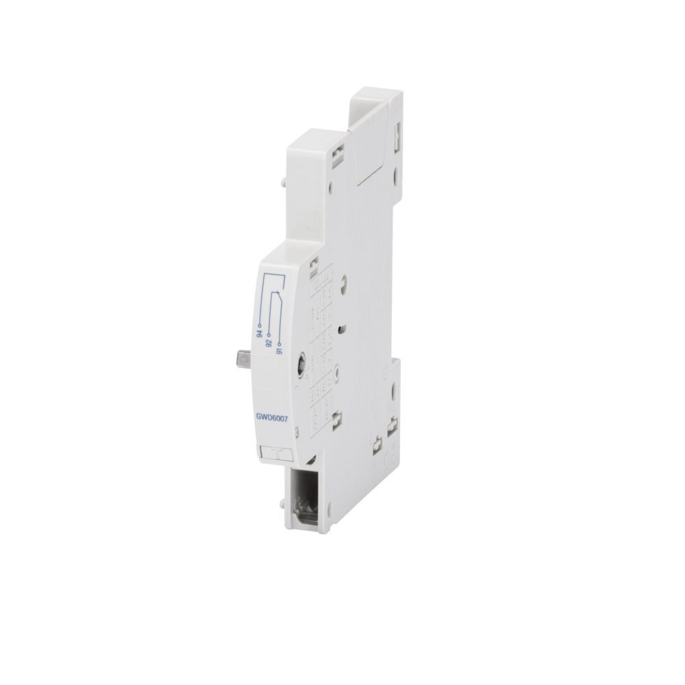  contatto ausiliario di sganciato rele' - idp 25-80a 2p - 25-63a 4p - 0,5 moduli