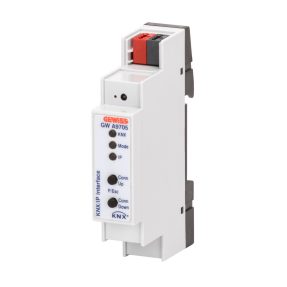 knx/ip interface - ip20 - 1 module - din rail mounting