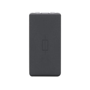 FUSE-HOLDER - 250V c.a. - 16A - 1 MODUL - SISTEM NEGRU