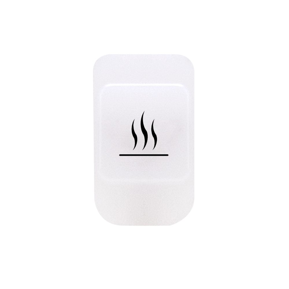  lens with illuminable symbol - heating