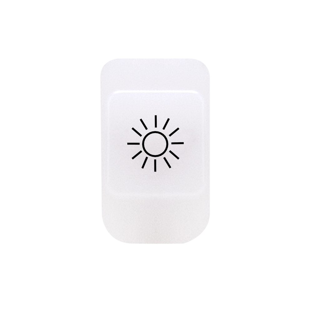  lens with illuminable symbol - good morning