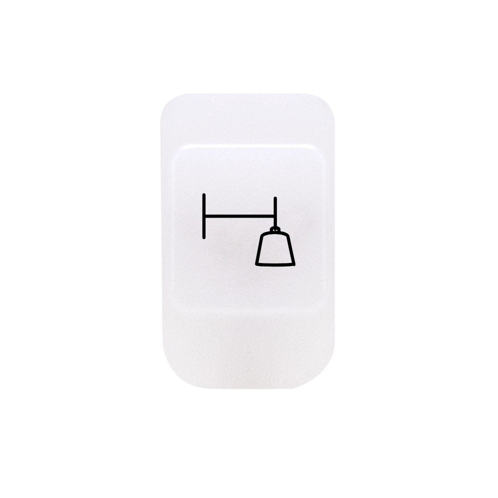  lente con símbolo iluminable - aplique