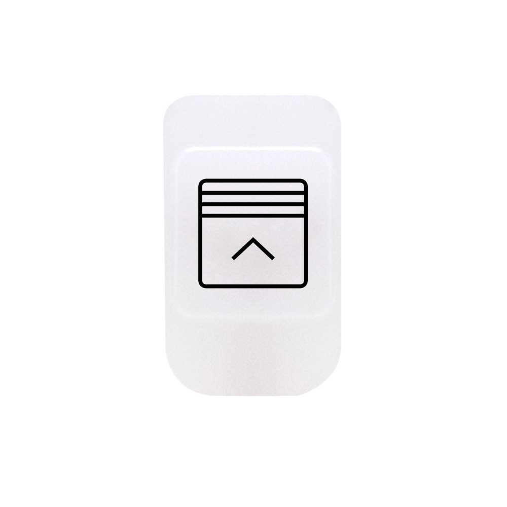  lens with illuminable symbol - roller shutter up