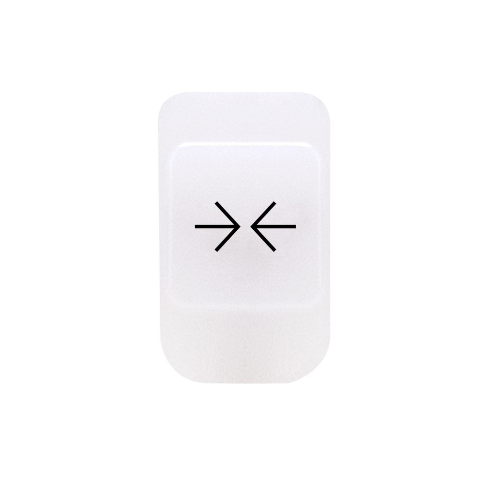  lens with illuminable symbol - close