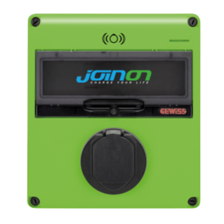 JOINON EASY PARKING – ACCELERATED SURFACE MOUNTING CHARGING STATION - MODE 3 IN ALTERNATING CURRENT – TYPE 2  – 22 kW – IP54