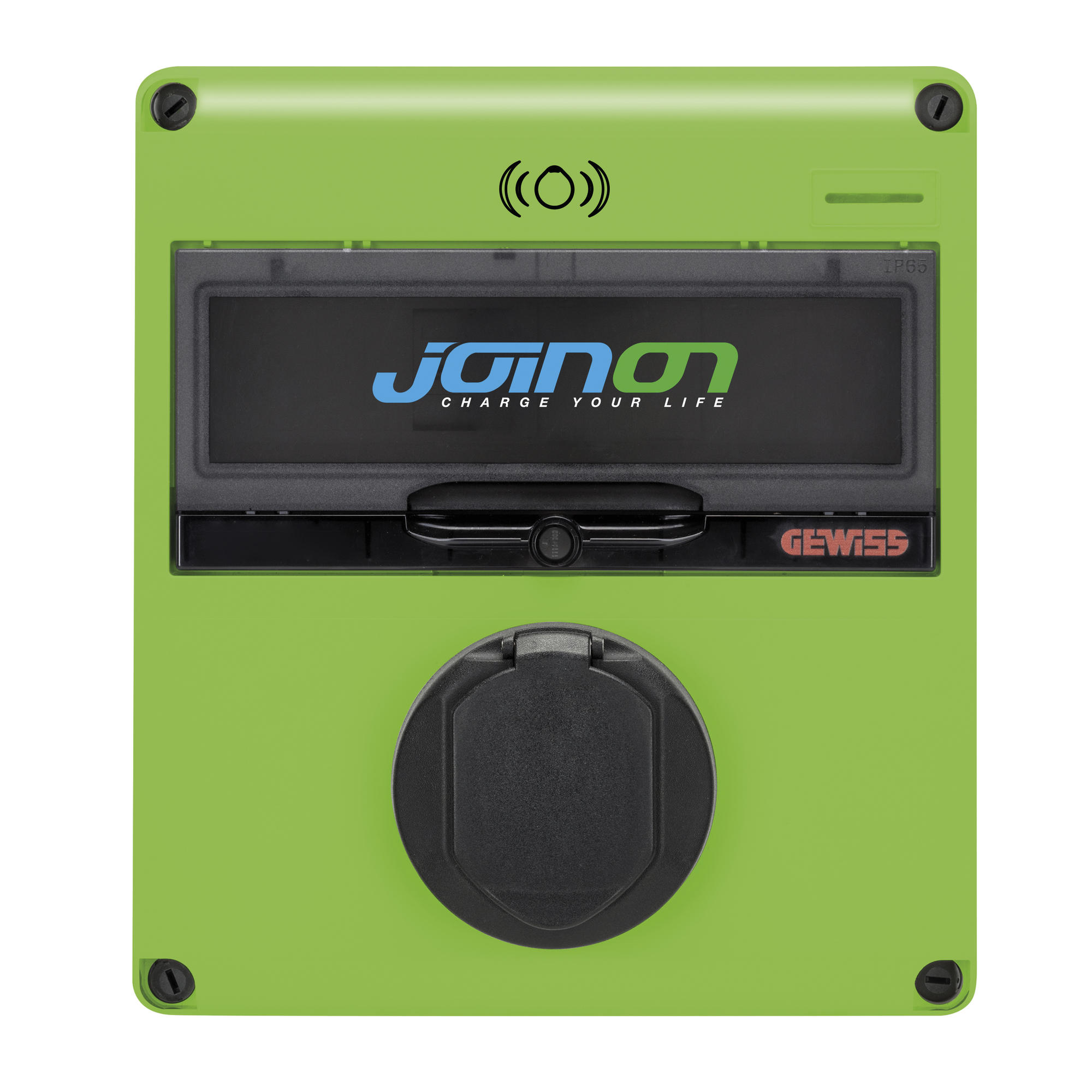 Joinon Surface Mounting Charging Station Software App Mobile Connector With Cable 7 4 Kw With Power Meter Ip54 Gewiss