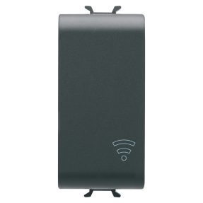 blanking module for zigbee devices – 1 module – satin black – chorusmart