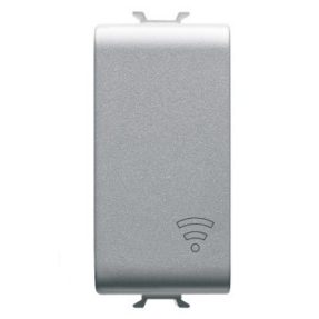 OBTURATEUR POUR APPAREILLAGE ZIGBEE – 1 MODULE – TITANE - CHORUSMART