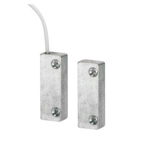 contatto magnetico a vista - in metallo - installazione a parete - antintrusione a radiofrequenza - alluminio