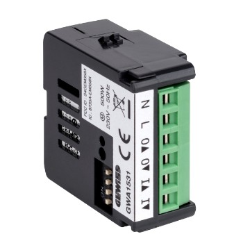 1-kanaals ZigBee-rolluikactuator van 6A