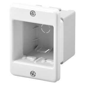 placa para perfile - autoportante - 2 módulos - blanco nube - system