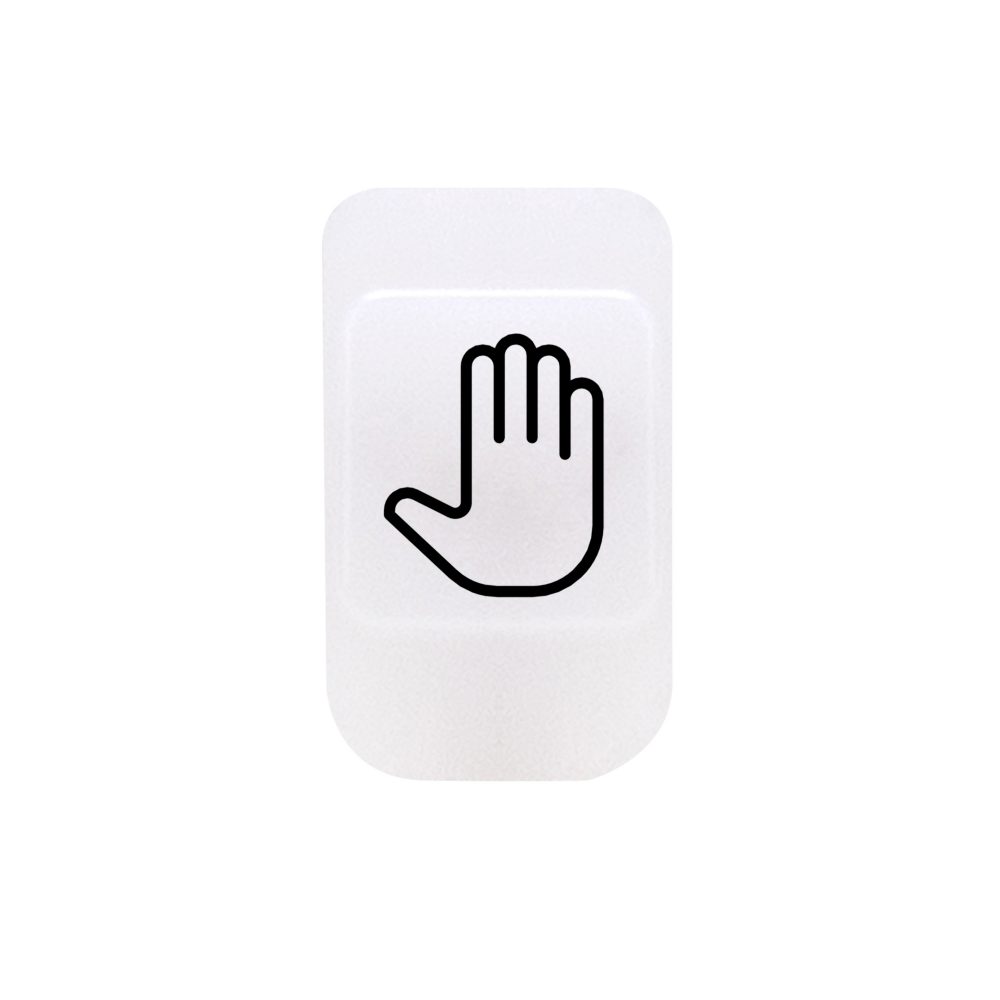  lens with illuminated symbol - do not disturb