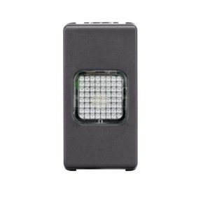 LAMPĂ ANTI BLACK-OUT - 230V 50/60 Hz - 1 MODUL - SISTEM - ALB