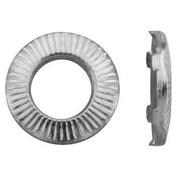 Toothed contact washer Toothed contact washer