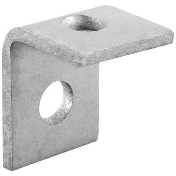  EQUERRE - STRUT ET MAVISTRUT - 2 TROUS - FINITION GAC