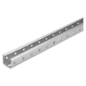 smooth rail 41 - 41x21 standard - 3000mm - finishing z275