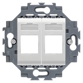 cont vacio dbl 2 rj45 keystone dahlia/bl