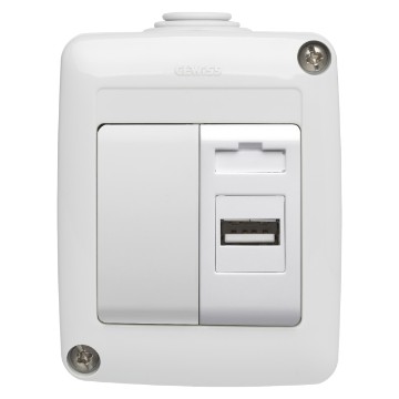 Adaptadores y bases multimedia - IP40 Adaptadores y bases multimedia - IP40