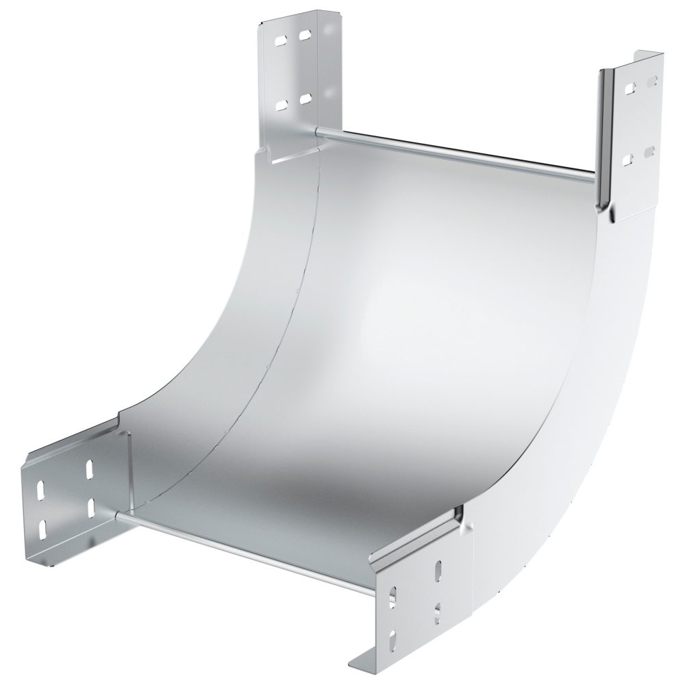  coude concave 90° - non perforée - brn95 np - largeur 155mm - rayon 150° - finition gac