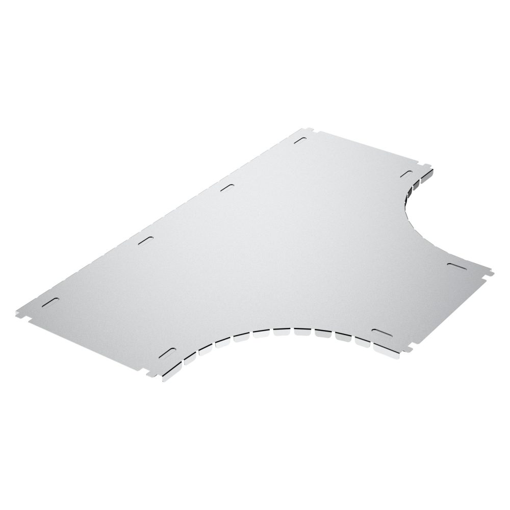  couvercle pour dérivation en té égal - brx/brn hl/brn np - largeur 305mm - rayon 150° - finition gac