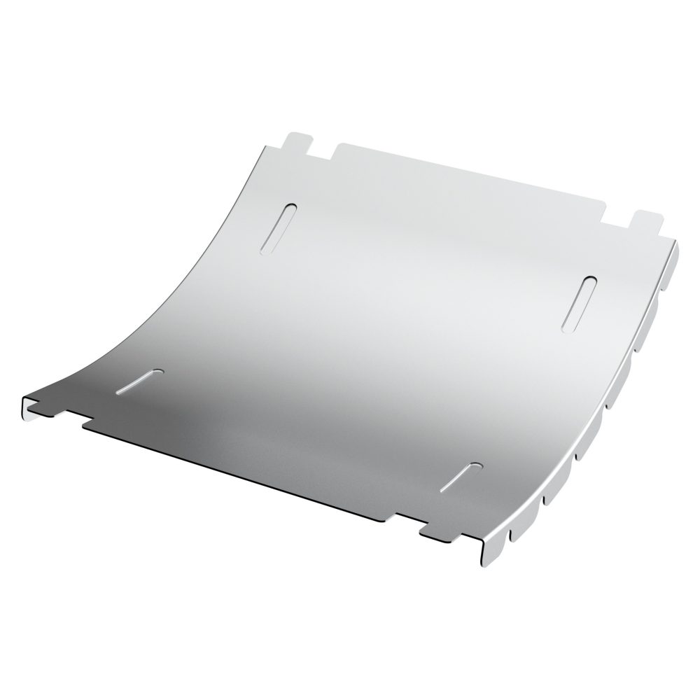  couvercle pour coude concave 135° - non perforée - brn np - largeur 305mm - rayon 150° - finition gac
