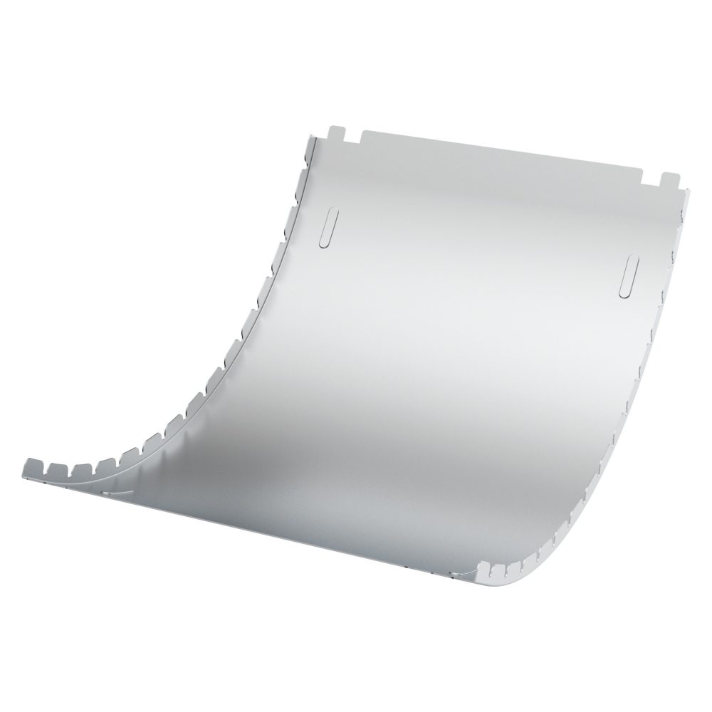  couvercle pour coude convexe 90°- brx50 - largeur 65mm - rayon 150° - finition hp