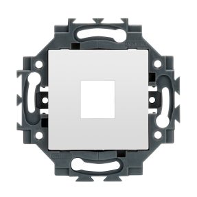 support connecteur keystone jack blanc