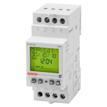 interruptor horario y astronomico bluetooth - 1 canal - 2 modulos