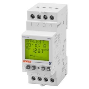 interruptor horario y astronomico bluetooth - 2 canales - 2 modulos